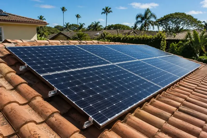 Installation de panneaux solaires à Saint-Sauvant